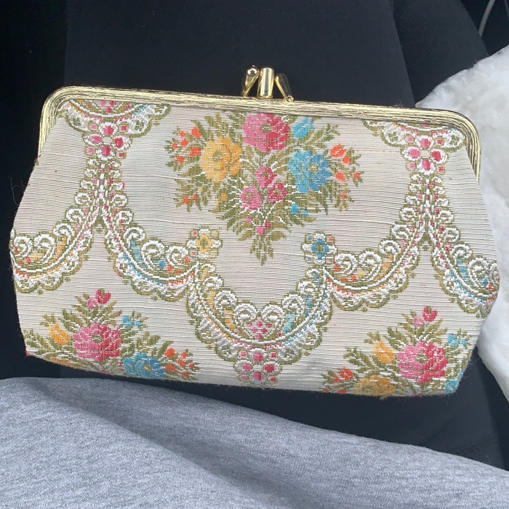 Never used clutch/makeup bag
